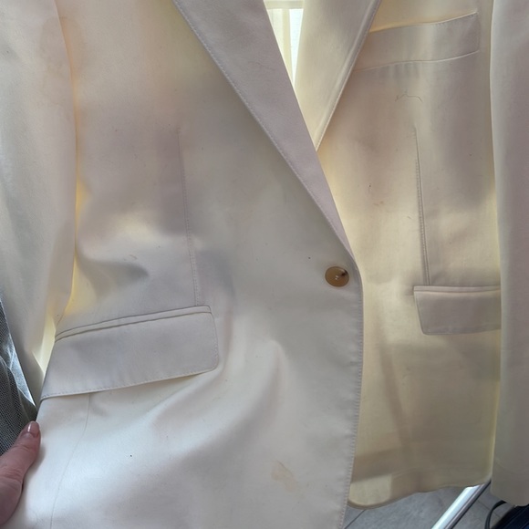 Costume National Homme Men’s Cream Blazer - Picture 5 of 5